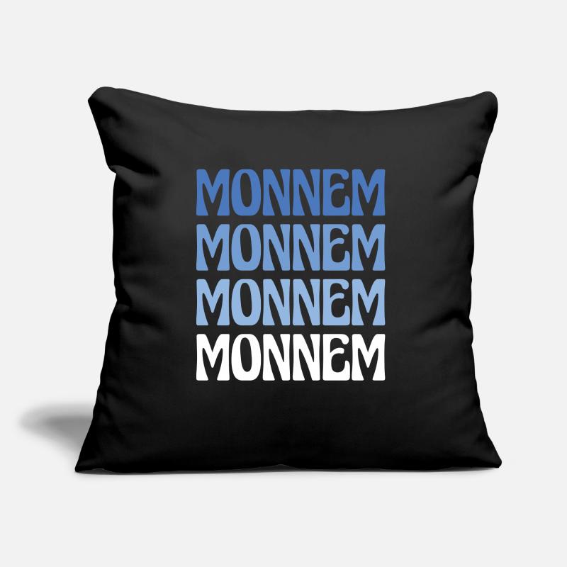 Monnem Mannheim Dialect Gift Sofa pillowcase 17,3'' x 17,3'' (45 x 45 cm)