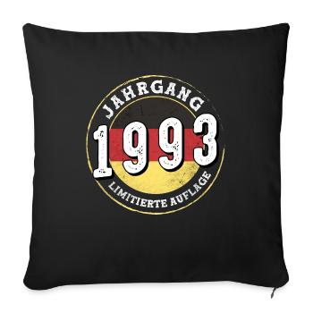 Das Beste aus 1993 limitierte Auflage 31st - Housse de coussin décorative 45 x 45 cm - noir - Devant
