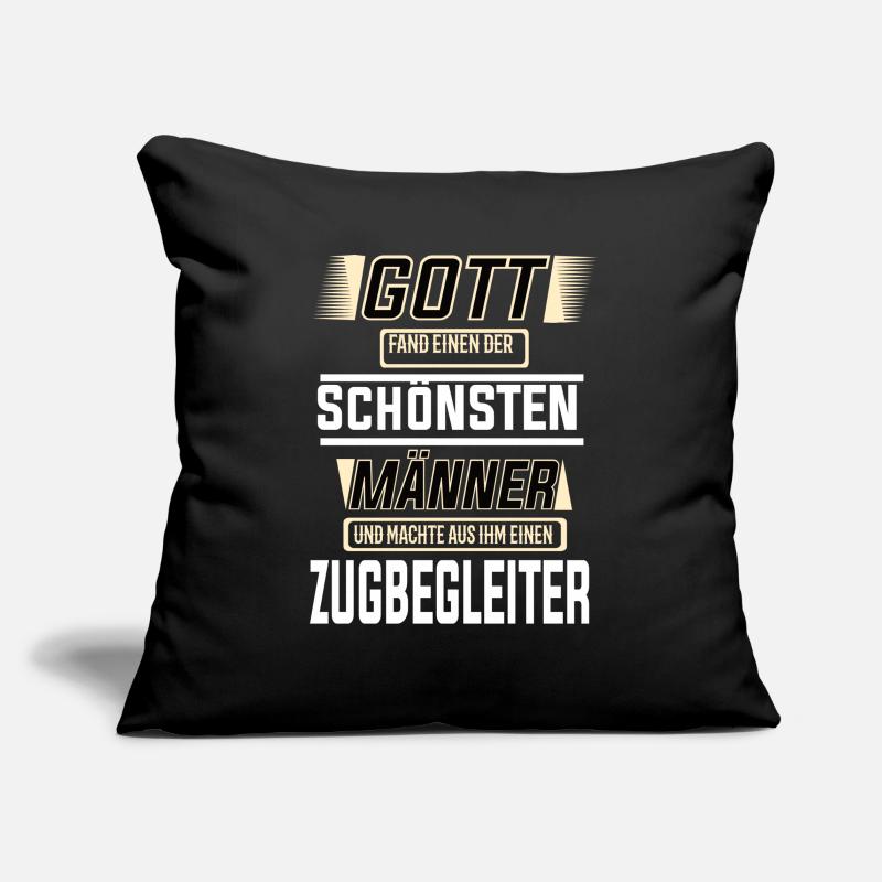 Zugbegleiter, einer der schönsten Männer der Welt Sofakissenbezug 45 x 45 cm