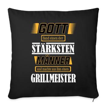 stärksten, einer der coolsten Männer der Welt - Sofakissenbezug 45 x 45 cm - Schwarz - Vorne