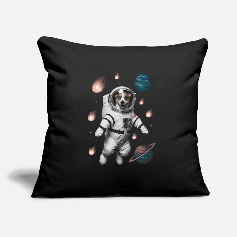Adventure Space Dog Sofa pillowcase 17,3'' x 17,3'' (45 x 45 cm)