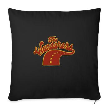 the wanderers - Housse de coussin décorative 45 x 45 cm - noir - Devant
