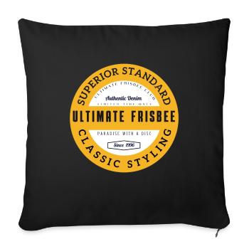 Ulti 13 authentic - Sofa pillowcase 17,3'' x 17,3'' (45 x 45 cm) - black - Front