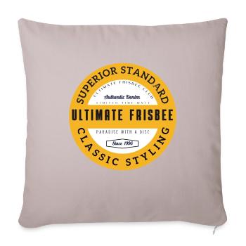 Ulti 13 authentic - Sofa pillowcase 17,3'' x 17,3'' (45 x 45 cm) - light taupe - Front