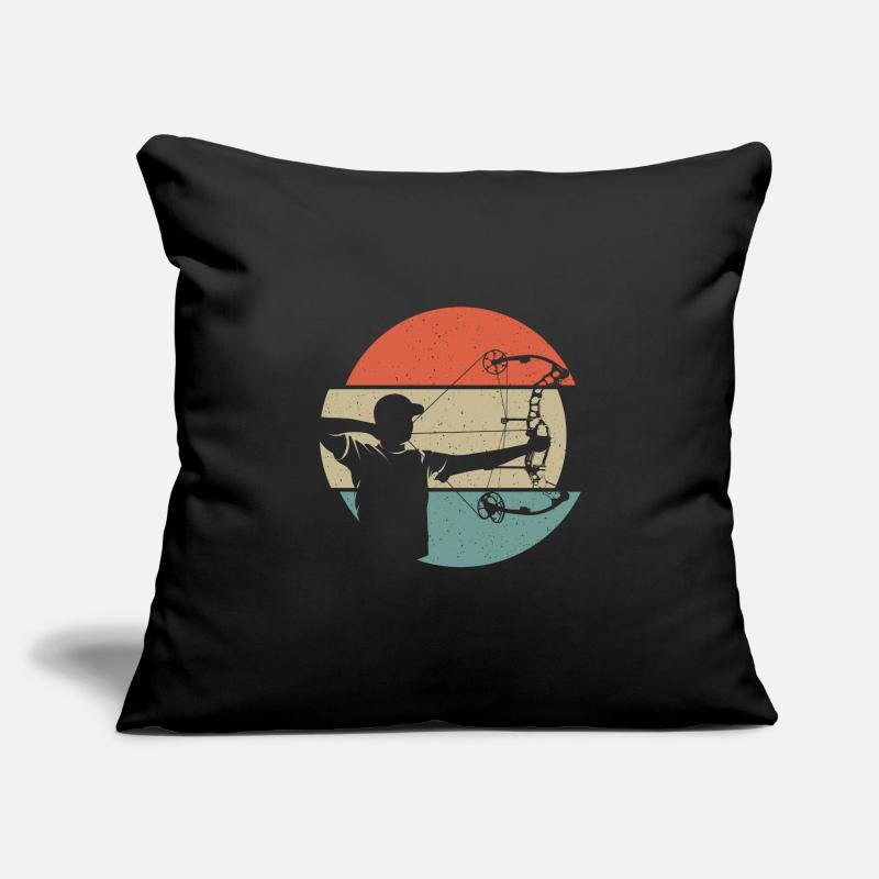 Bogenschießen Bogenschütze Compoundbogen Bogen Sofakissenbezug 45 x 45 cm