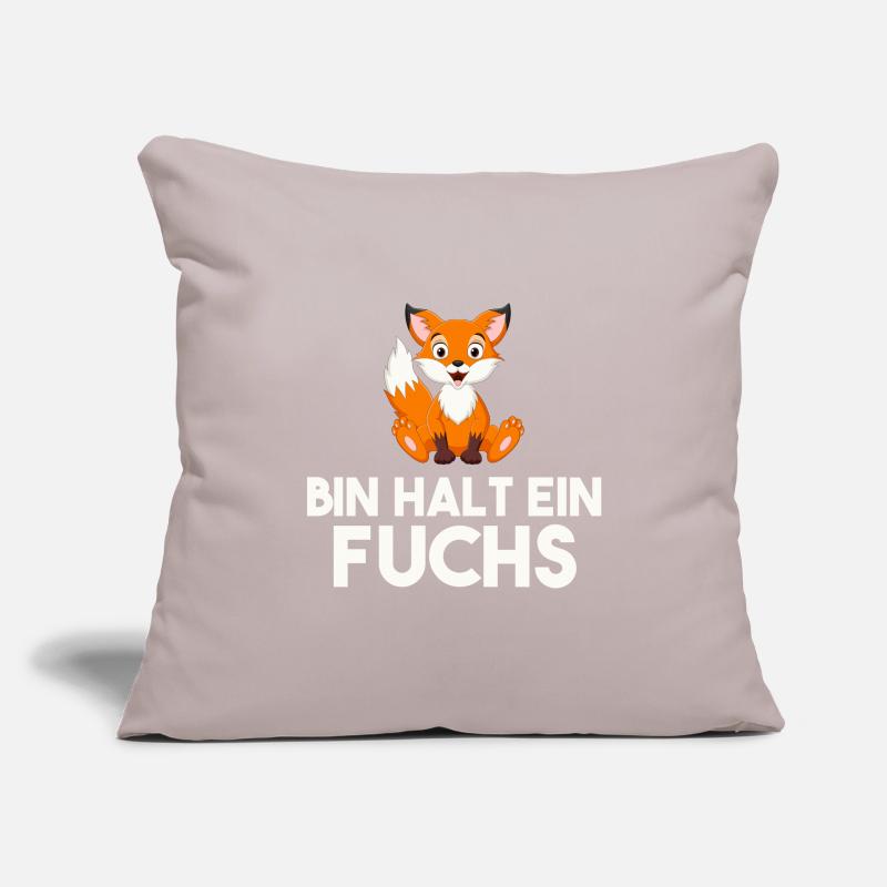 Bin Halt Ein Fuchs Sofakissenbezug 45 x 45 cm