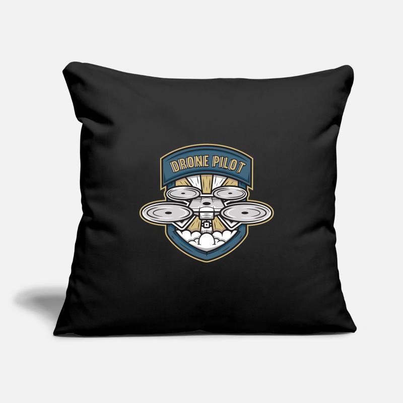 Drone Drone Pilot Drones quadcopter drone Sofa pillowcase 17,3'' x 17,3'' (45 x 45 cm)