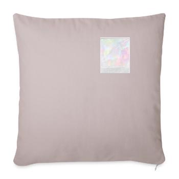Instant image luminous - Sofa pillowcase 17,3'' x 17,3'' (45 x 45 cm) - light taupe - Front