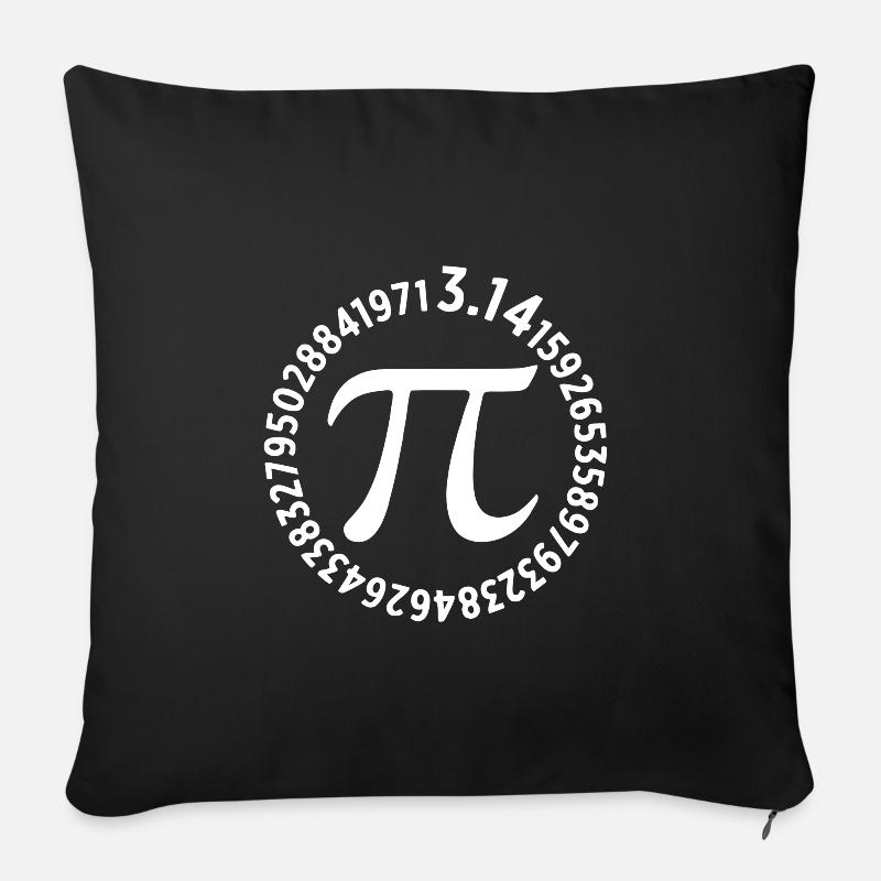 PI - Sofakissenbezug 45 x 45 cm - Schwarz
