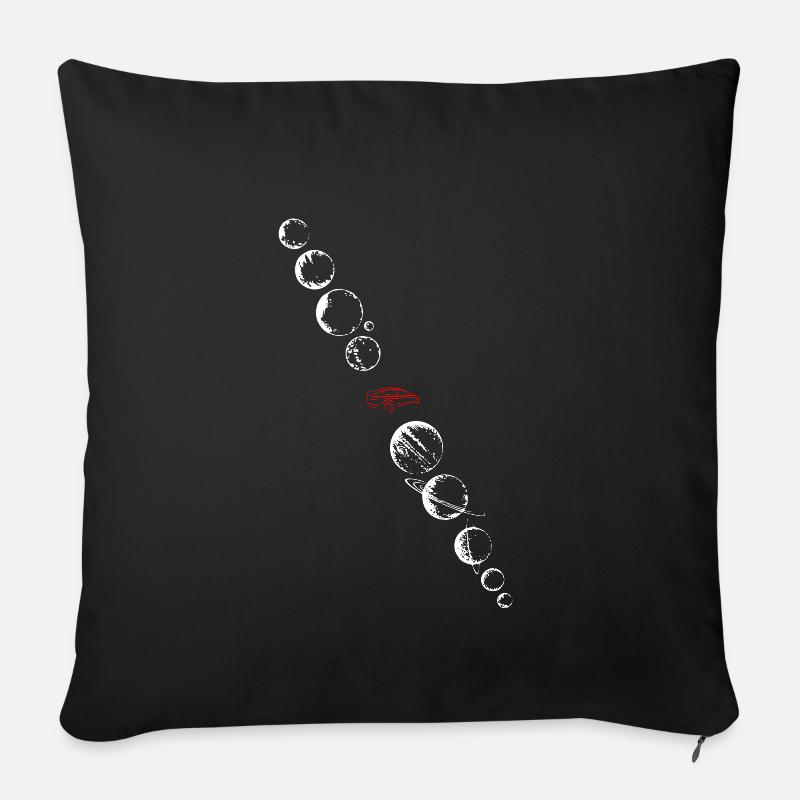 spacex - Sofa pillowcase 17,3'' x 17,3'' (45 x 45 cm) - black