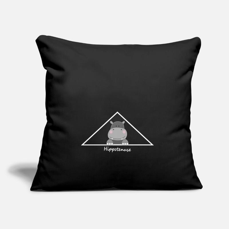 Triangle with Hippotenuse Sofa pillowcase 17,3'' x 17,3'' (45 x 45 cm)