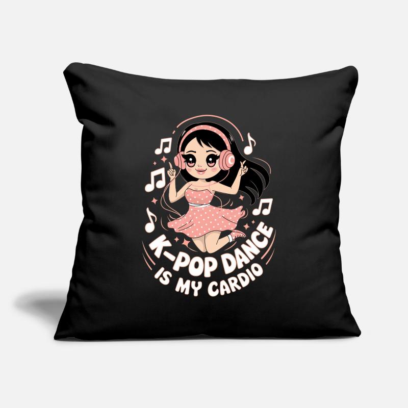 K-Pop Danse Drôle Corée Housse de coussin décorative 45 x 45 cm