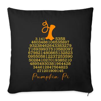 Thanksgiving Enseignant Enseignant - Housse de coussin décorative 45 x 45 cm - noir - Devant
