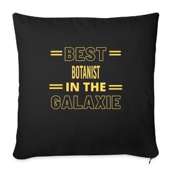 Best Ever IN THE GALAXIE BOTANIST - Sofa pillowcase 17,3'' x 17,3'' (45 x 45 cm) - black - Front