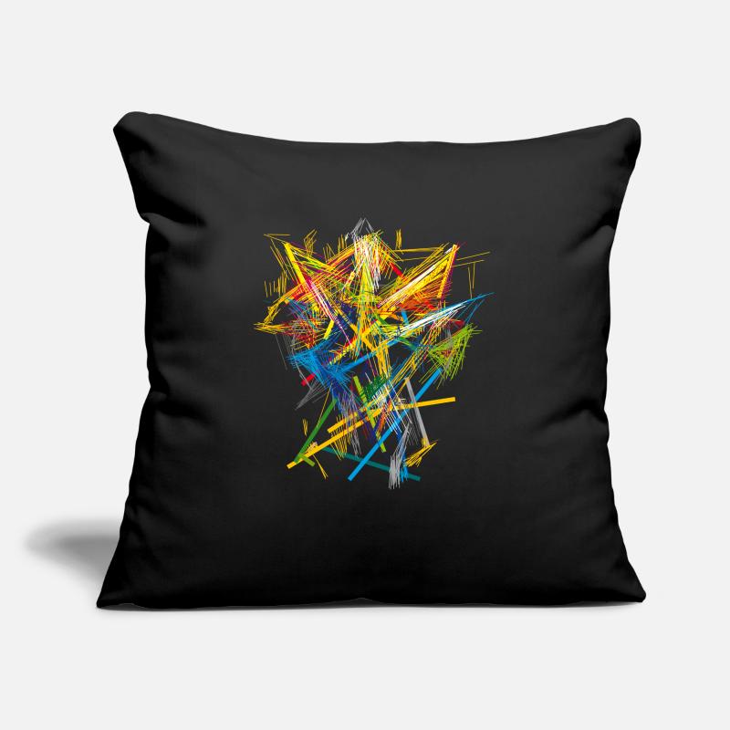 abstrait Housse de coussin décorative 45 x 45 cm