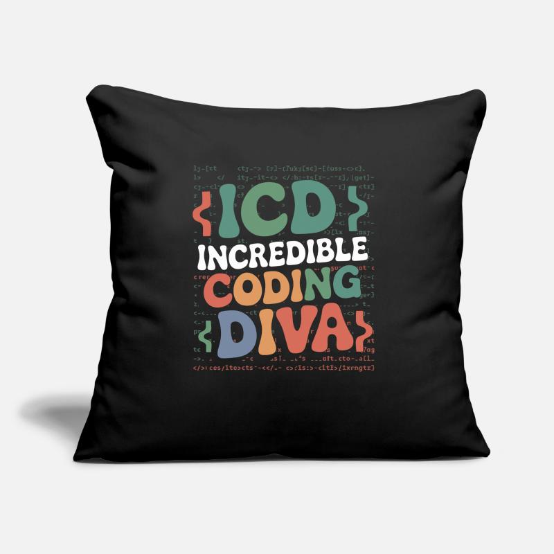 Passionate coding Sofa pillowcase 17,3'' x 17,3'' (45 x 45 cm)