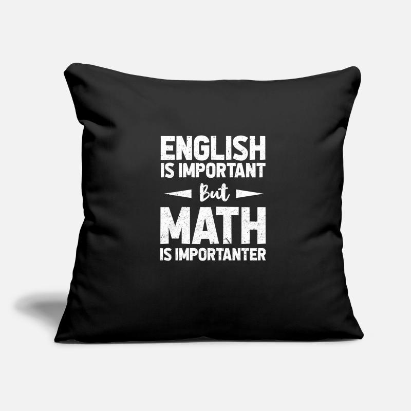 Mathe Englisch Mathematik Mathematiker Geschenk Sofakissenbezug 45 x 45 cm