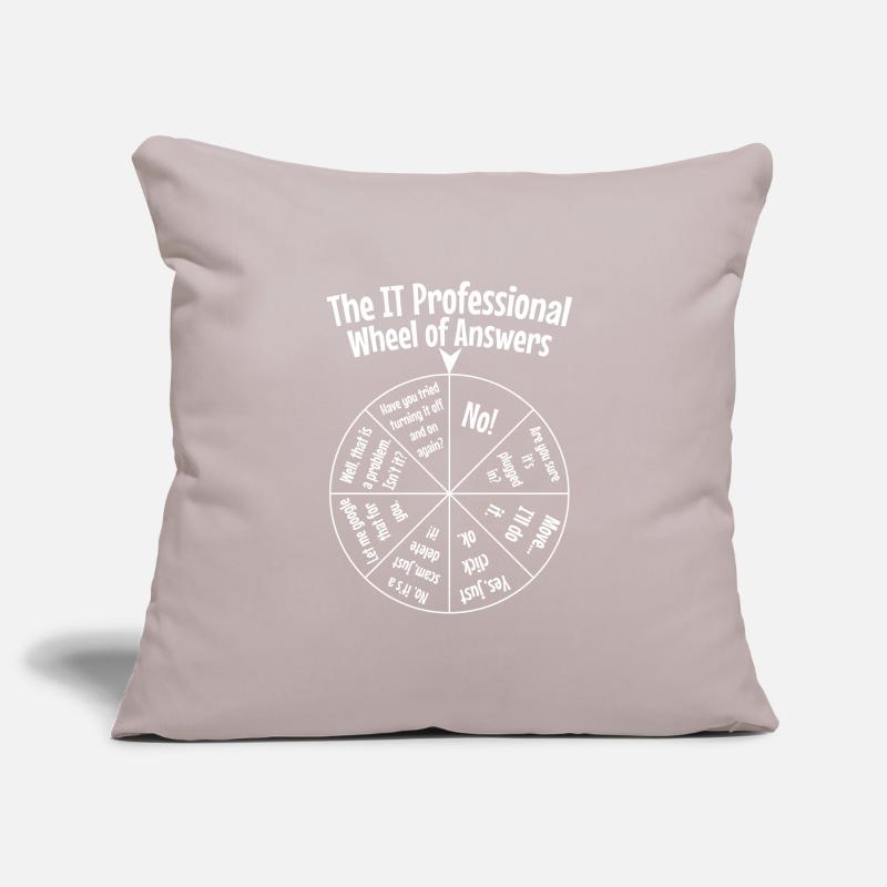 Programmer IT Programming Gift Funny Sofa pillowcase 17,3'' x 17,3'' (45 x 45 cm)