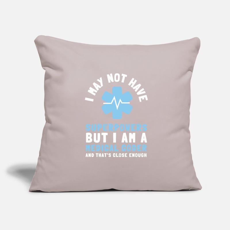 Medical Coder Coding VA Nurse And Clinical Coding Sofakissenbezug 45 x 45 cm