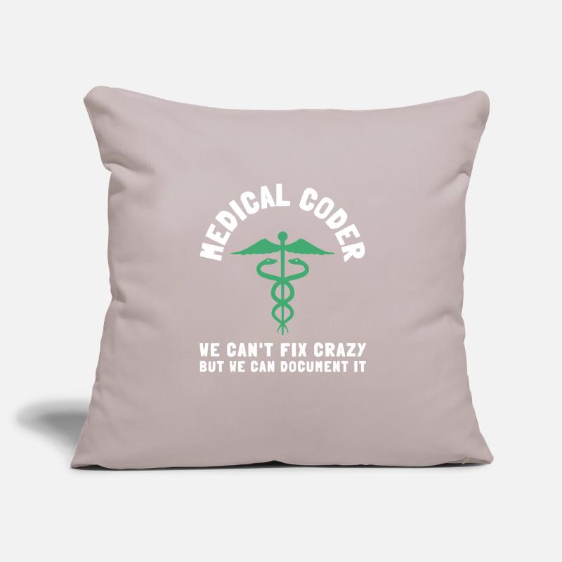 Medical Coder Coding VA Nurse And Clinical Coding Sofakissenbezug 45 x 45 cm