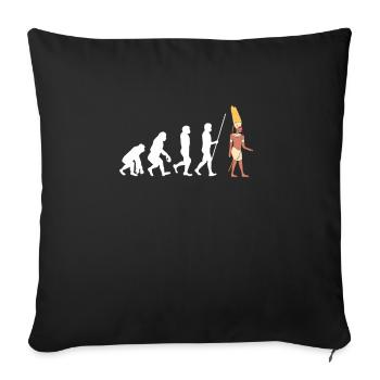 Research Historian Museum Curator And Archivist - Sofa pillowcase 17,3'' x 17,3'' (45 x 45 cm) - black - Front