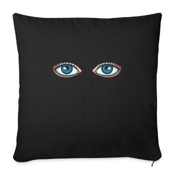 Ophthalmologist Optometrist Optometry And Optician - Sofa pillowcase 17,3'' x 17,3'' (45 x 45 cm) - black - Front