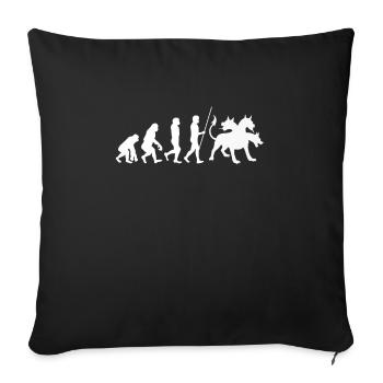 Greek Mythology Gods Ancient Greece - Sofa pillowcase 17,3'' x 17,3'' (45 x 45 cm) - black - Front