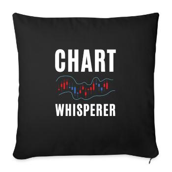 Options Trading Cash Secured Puts Future Forex - Housse de coussin décorative 45 x 45 cm - noir - Devant
