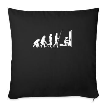 Lockpick Lockpicking Professional Locksmith - Sofa pillowcase 17,3'' x 17,3'' (45 x 45 cm) - black - Front