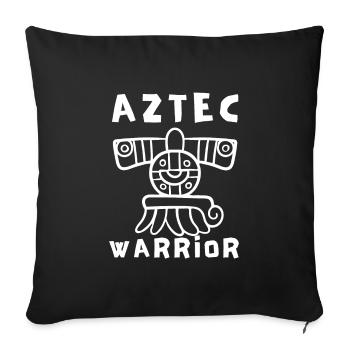 Calendario Azteca Mexican Heritage Mayan Aztec - Sofakissenbezug 45 x 45 cm - Schwarz - Vorne