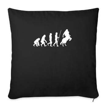 Greek Mythology Gods Ancient Greece - Sofa pillowcase 17,3'' x 17,3'' (45 x 45 cm) - black - Front