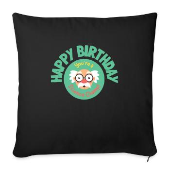10 Years Old Science Birthday Kid 9 - Sofakissenbezug 45 x 45 cm - Schwarz - Vorne