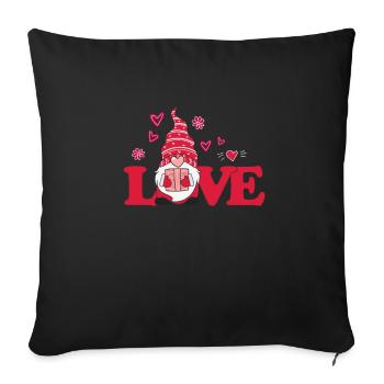 This Beard Is Taken - Bearded Man Valentines Day - Sofa pillowcase 17,3'' x 17,3'' (45 x 45 cm) - black - Front