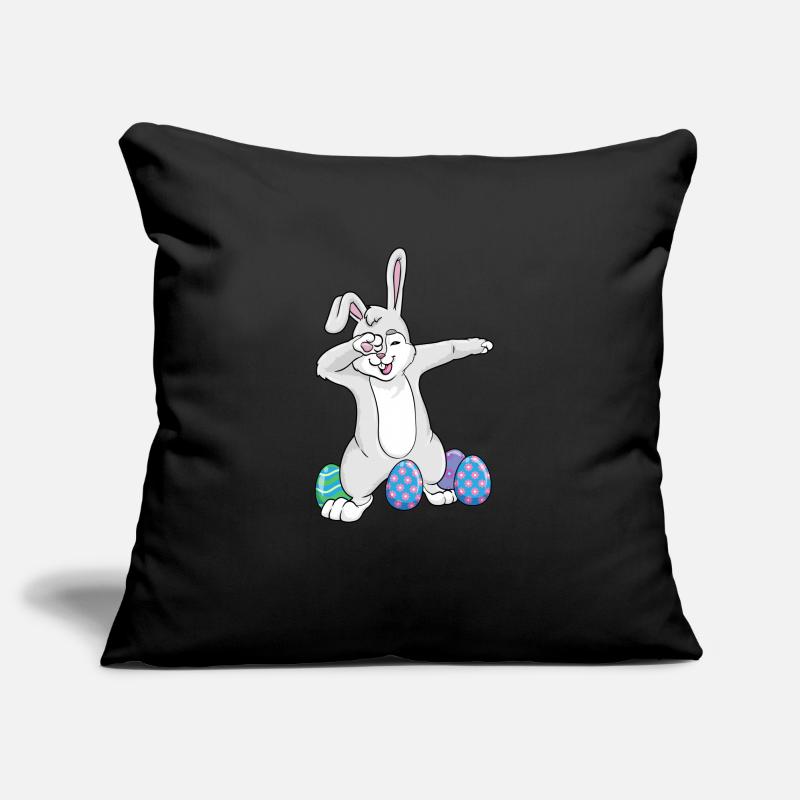 Dabbing Easter Rabbit Dad Dance Easter Eggs Sofa pillowcase 17,3'' x 17,3'' (45 x 45 cm)