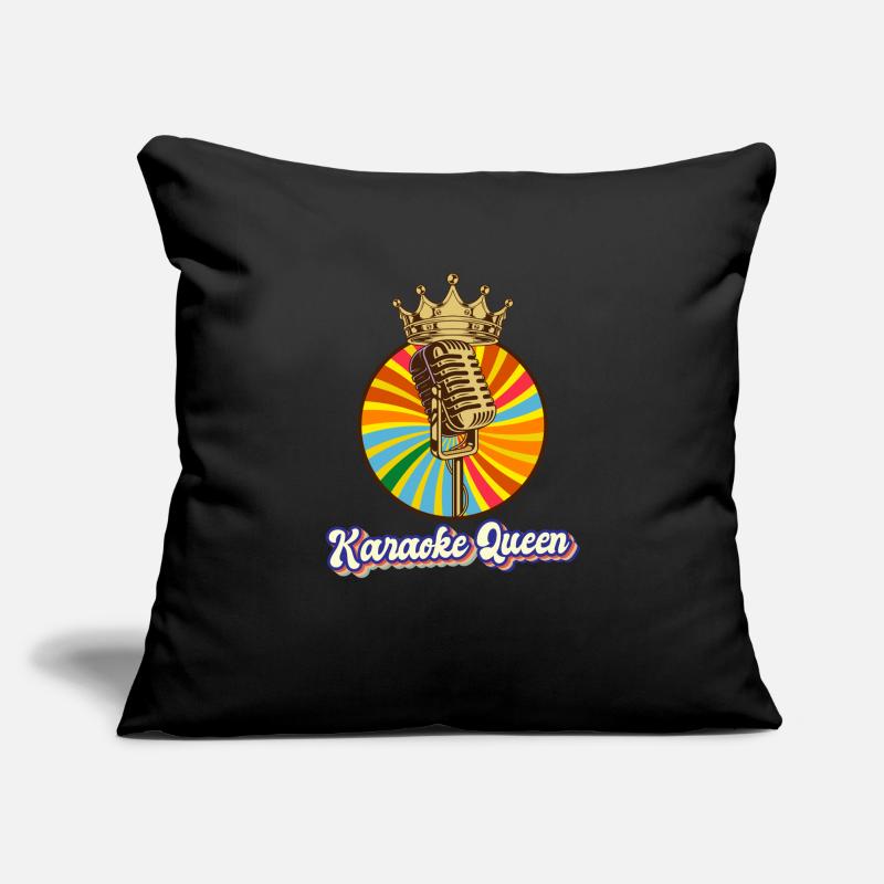 Funny Karaoke Singing Singer Gift Idea Sofa pillowcase 17,3'' x 17,3'' (45 x 45 cm)