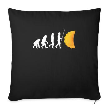 St. Louis Toasted Ravioli - Sofa pillowcase 17,3'' x 17,3'' (45 x 45 cm) - black - Front