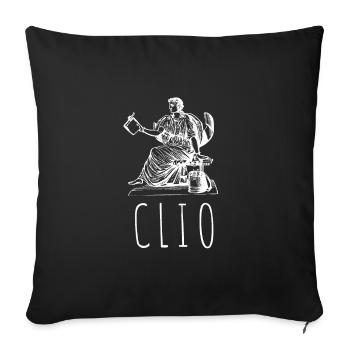 Greek Mythology Gods Ancient Greece - Sofa pillowcase 17,3'' x 17,3'' (45 x 45 cm) - black - Front