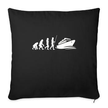 Cruise Vacation Family Trip - Holy Ship Girls Trip - Sofa pillowcase 17,3'' x 17,3'' (45 x 45 cm) - black - Front