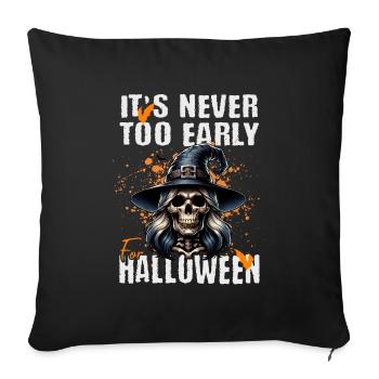 In a world full of princesses, be a witch - Sofa pillowcase 17,3'' x 17,3'' (45 x 45 cm) - black - Front