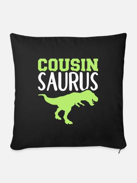 Cousin - Sofakissenbezug 45 x 45 cm - Schwarz