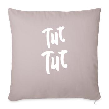 Tut Tut Hupe - Sofakissenbezug 45 x 45 cm - helles Taupe - Vorne