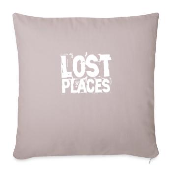 Lost Places - Sofa pillowcase 17,3'' x 17,3'' (45 x 45 cm) - light taupe - Front