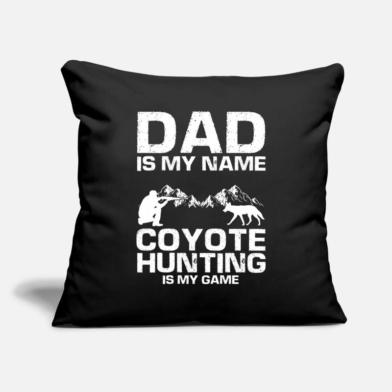 Conception de coyote pour les réacteurs de coyote Housse de coussin décorative 45 x 45 cm