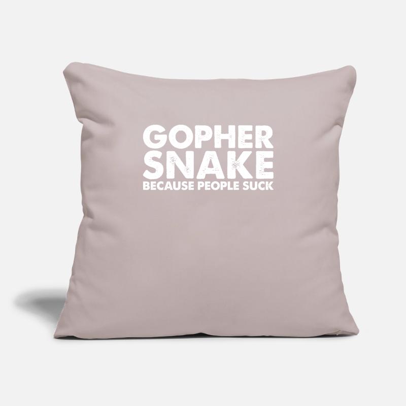 People suck gopher snake Sofa pillowcase 17,3'' x 17,3'' (45 x 45 cm)