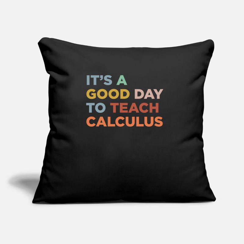 Teaching arithmetic teachers Sofa pillowcase 17,3'' x 17,3'' (45 x 45 cm)