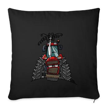 0504 Case 856XL - Sofa pillowcase 17,3'' x 17,3'' (45 x 45 cm) - black - Front