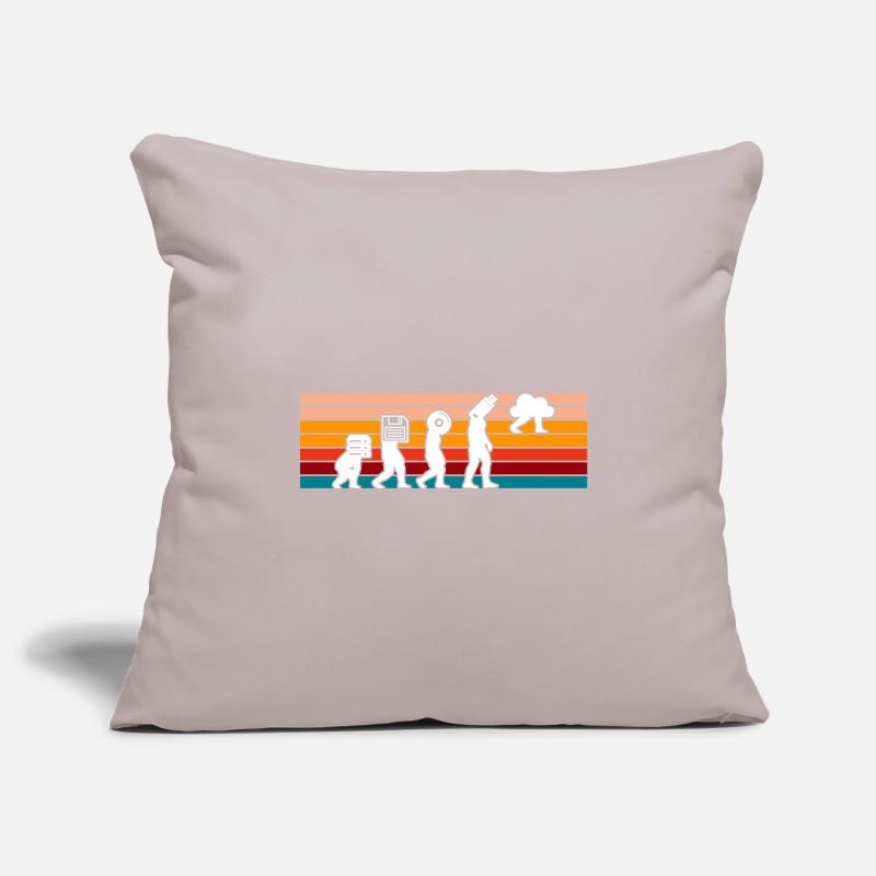 Evolution Of Man Coding Software Developer Program Sofakissenbezug 45 x 45 cm