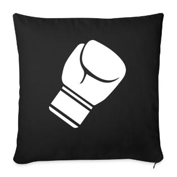 Boxing Fighting Muay Thai - Sofa pillowcase 17,3'' x 17,3'' (45 x 45 cm) - black - Front
