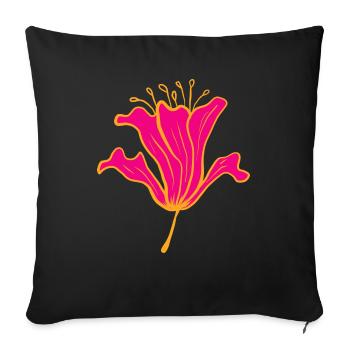 Florist Flower Plant Nature Gardener - Sofa pillowcase 17,3'' x 17,3'' (45 x 45 cm) - black - Front