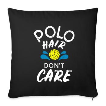 Water Polo Water Polo Water Polo Sport Gift - Sofa pillowcase 17,3'' x 17,3'' (45 x 45 cm) - black - Front
